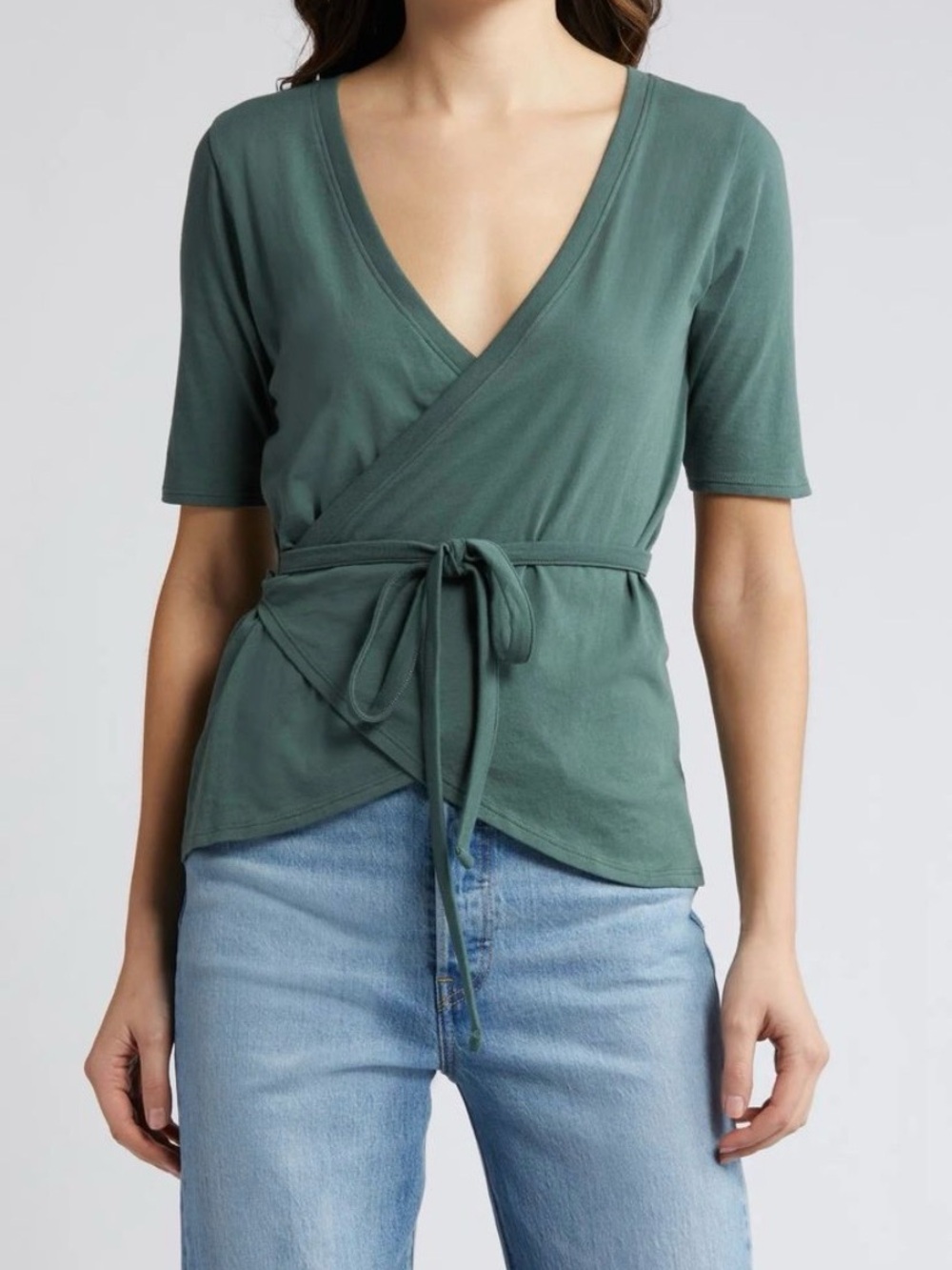Nation LTD Bianca wrap shirt